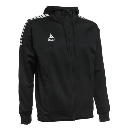 Спортивна куртка SELECT Monaco zip hoodie Black